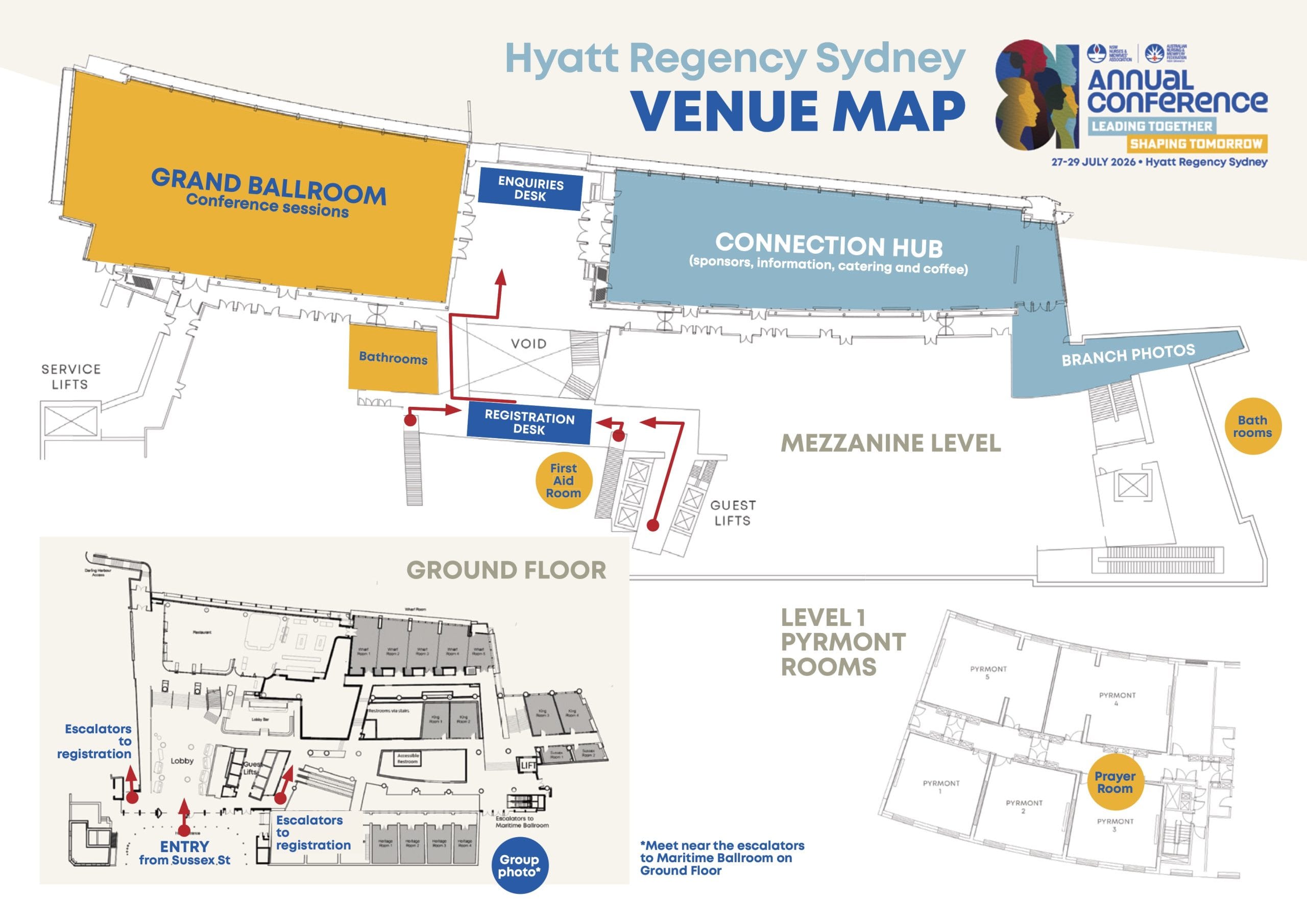 81st annual conference transport map
